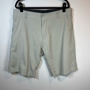 KUHL Shift Amphibia Shorts Tan Hybrid Hiking Outdoor Lightweight FLAW Mens 40x12